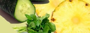 piña y pepino